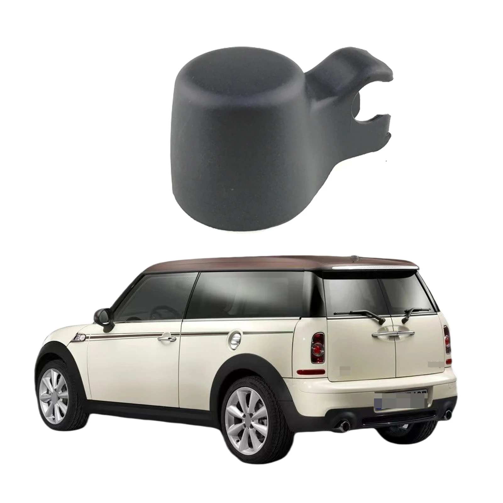 Rear Windshield Windscreen Washer Wiper Arm Nut Cover Cap For Mini Cooper Clubman R55 2008-2015 Car Accessories Accsesories