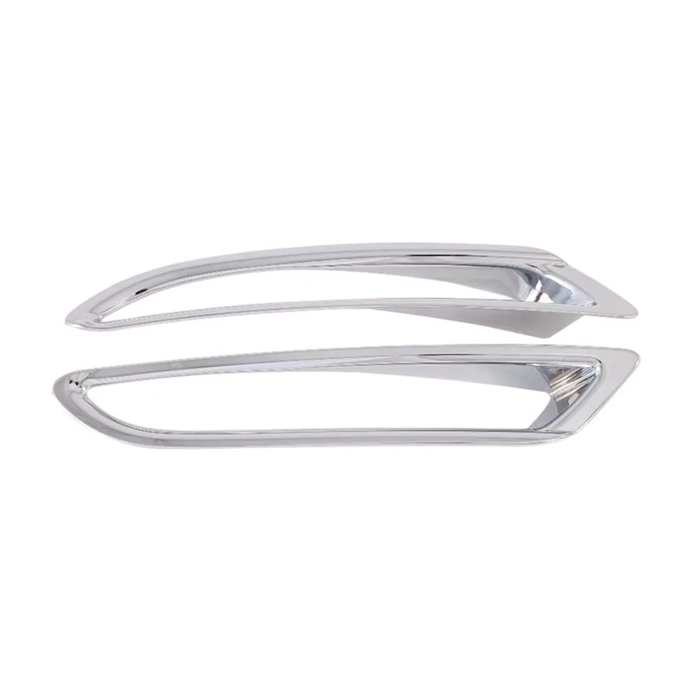 Car Rear Fog Light Frame Fog Light Sequin Cover Sticker Retrofit Accessories for Mazda 3 Axela 2020-2021