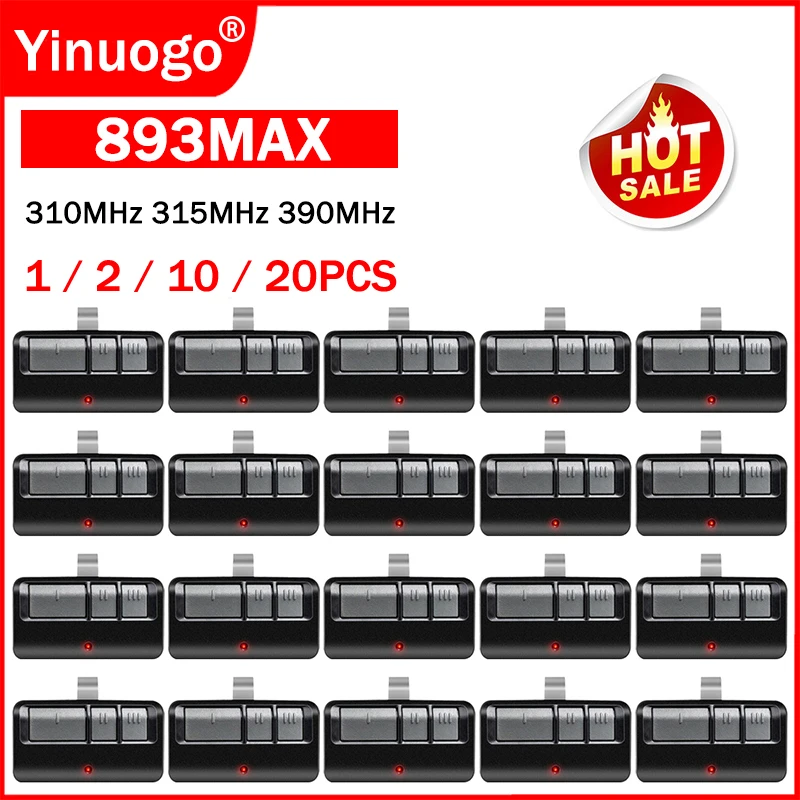 

893MAX 890MAX 891MAX 892MAX 895MAX 891LM 892LM 893LM 951EV 952EV 953EV Garage Door Remote Control Garage Door Opener