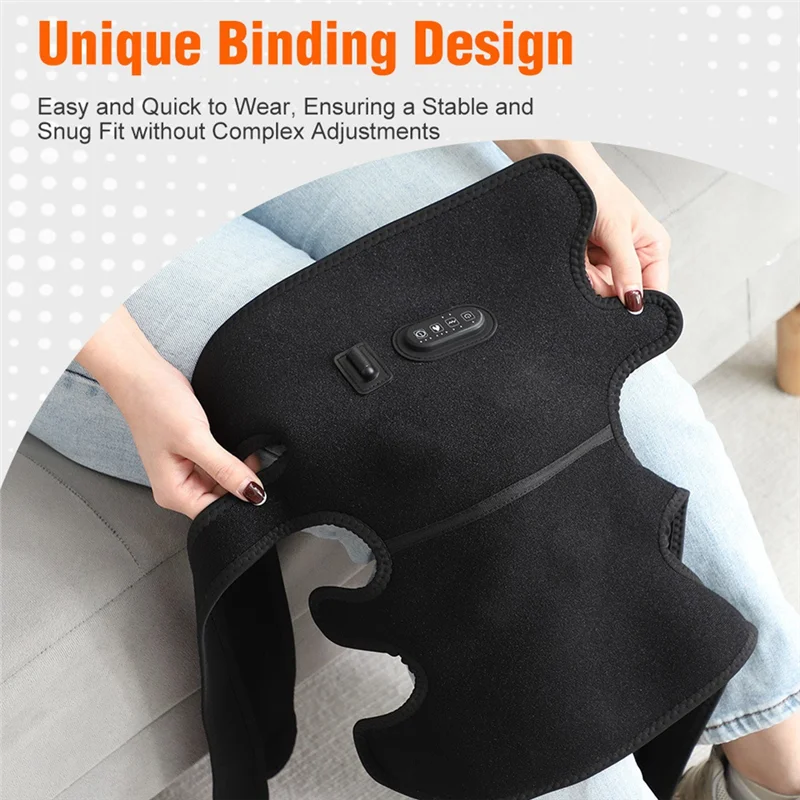 TAIGH-verwarmde massagekniebeschermers met 4-motoren Verwarming Verlengde verwarming Verwarmde kniemassager