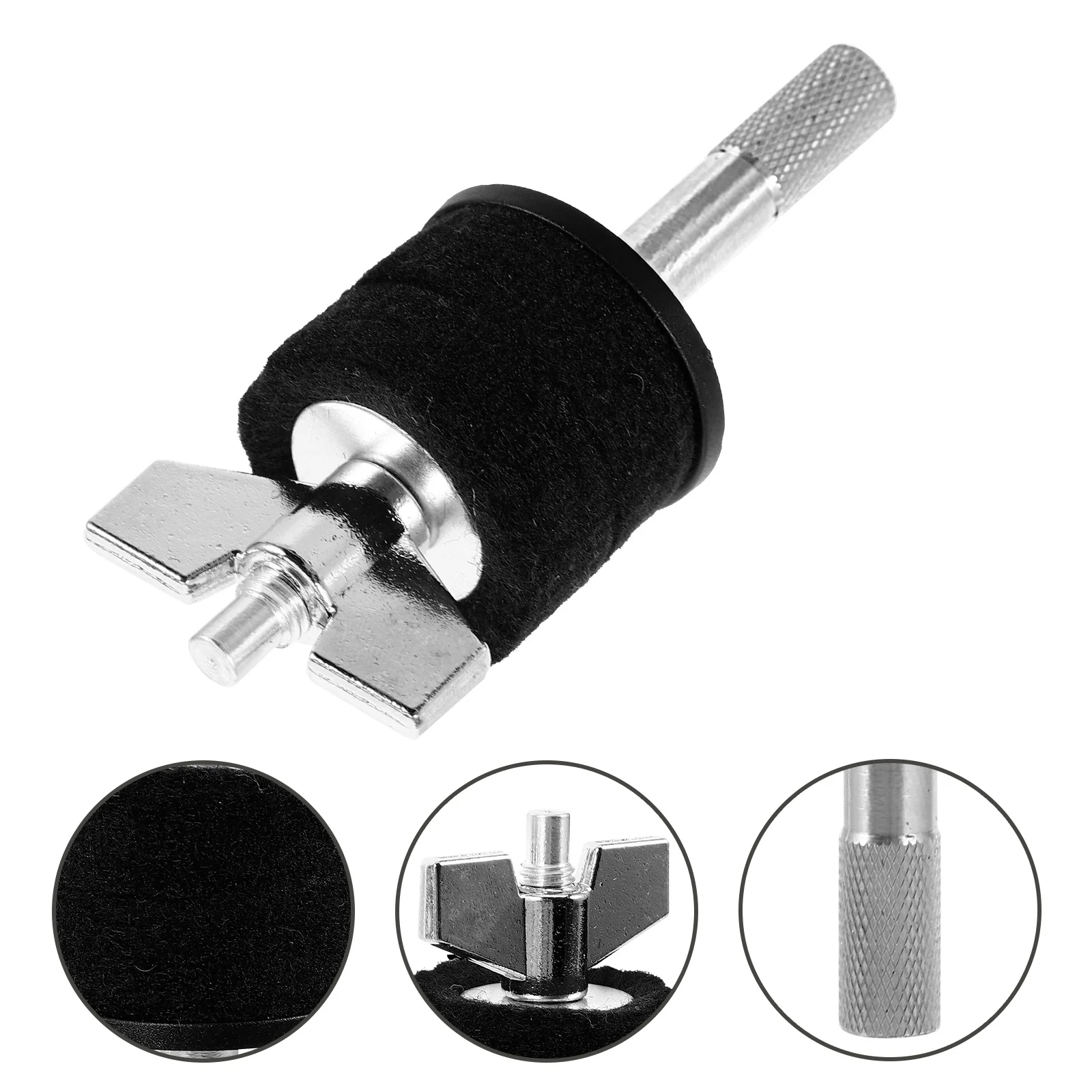 Professional Drum Cymbal Accessories 1PC Metal Stacker Mount Double Layer Holder Quick Release Clamp for Percussion Instruments