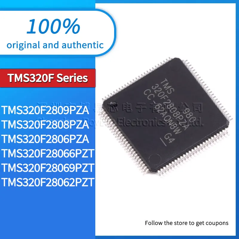 Original genuine TMS320F2809PZA TMS320F2808PZA TMS320F2806PZA TMS320F28066PZT TMS320F28069PZT TMS320F28062PZT