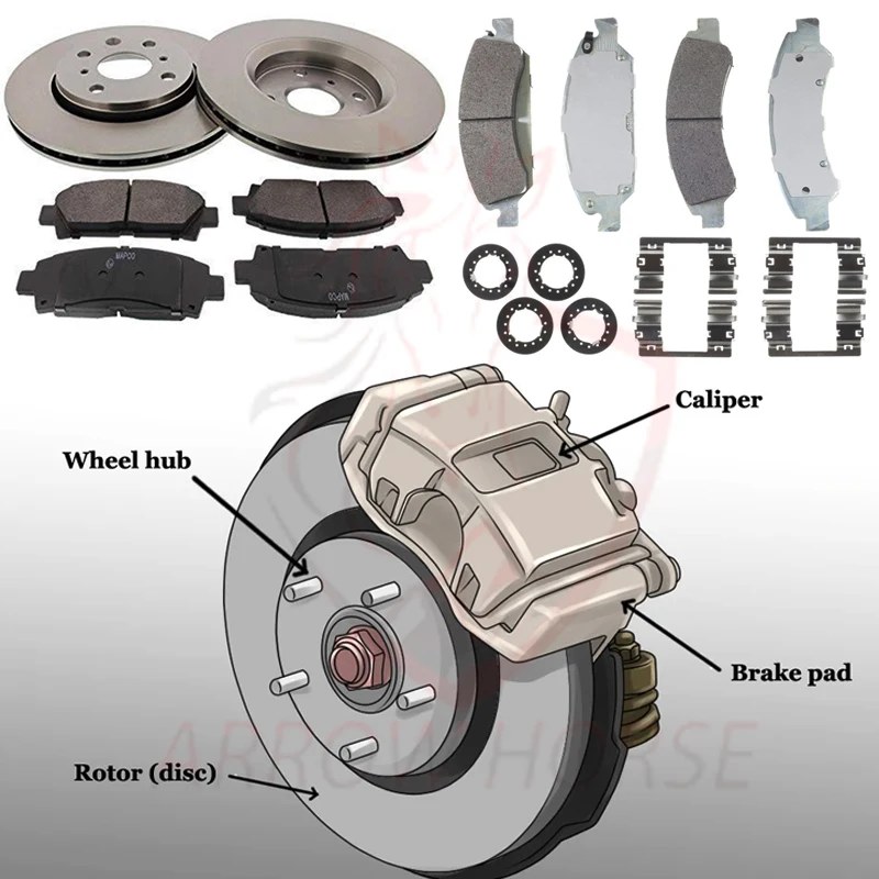 TAH Brand Auto Brake Systems Parts Front Car Brake Pad For GAC TUMPCHI GS8 OE 8835001CAD0000