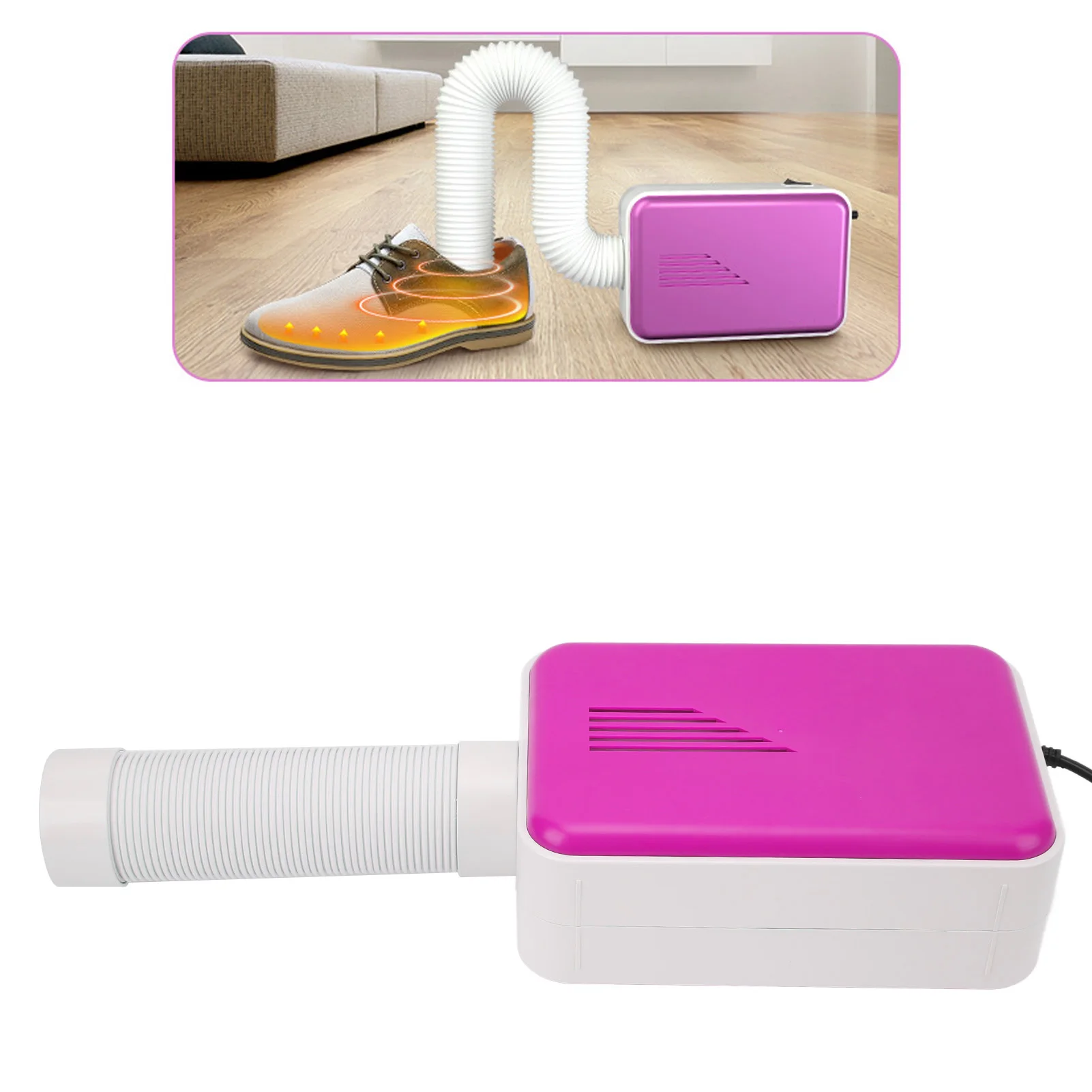 Portable Travel Clothes Dryer - Fast Drying for Shoes, Underwear, Socks, Multifunctional Mini Dryer, Foldable & Lightweight