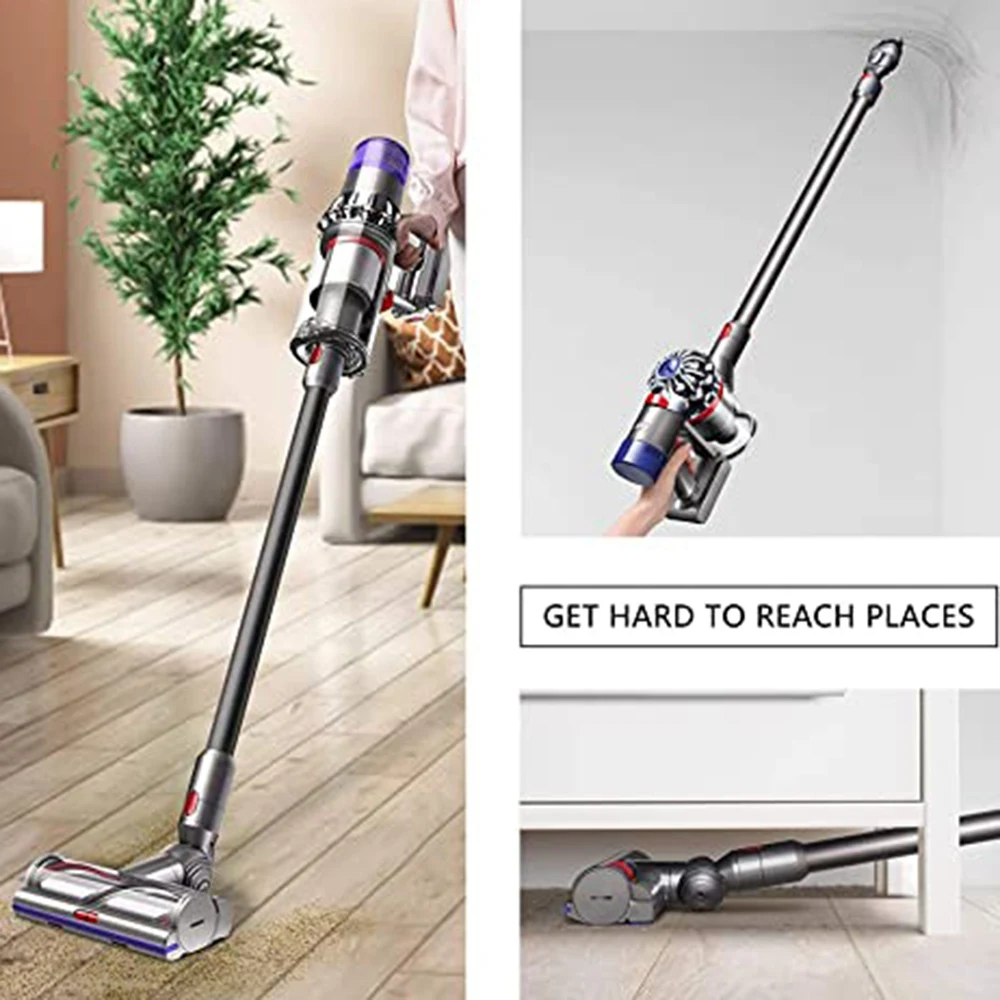 

Metal Extension Bar Vacuum Cleaner Accessories Rod for Dyson V7 V8 V10 V11 Straight Pipe Metal Extension Bar Handheld Wand Tube