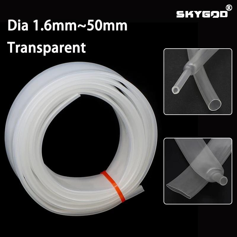1~10m Transparent 1.6~ 50mm 3:1 Heat Shrink Tubing With Glue Double Wall Adhensive Lined Wire Polyolefin Cable Sleeve Waterproof