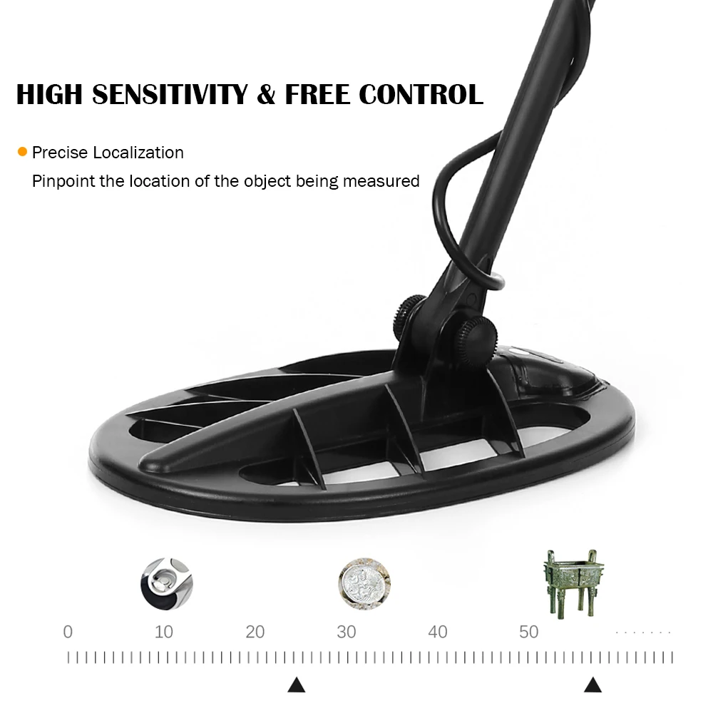Professional Underground Metal Detector T2 High Sensitivity Treasure Hunter Gold Jewelry Excavator Long Range Industrial Machine