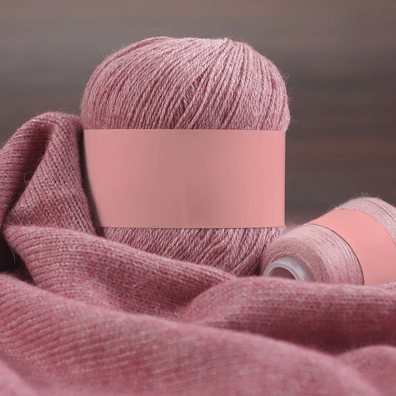 3-lagiges feines Kaschmirgarn; Anti-Pilling Baby-Kaschmirgarn; Garn für Häkelmützen und Schals; DIY-Strickgarn für Schals und Pullover; Garn