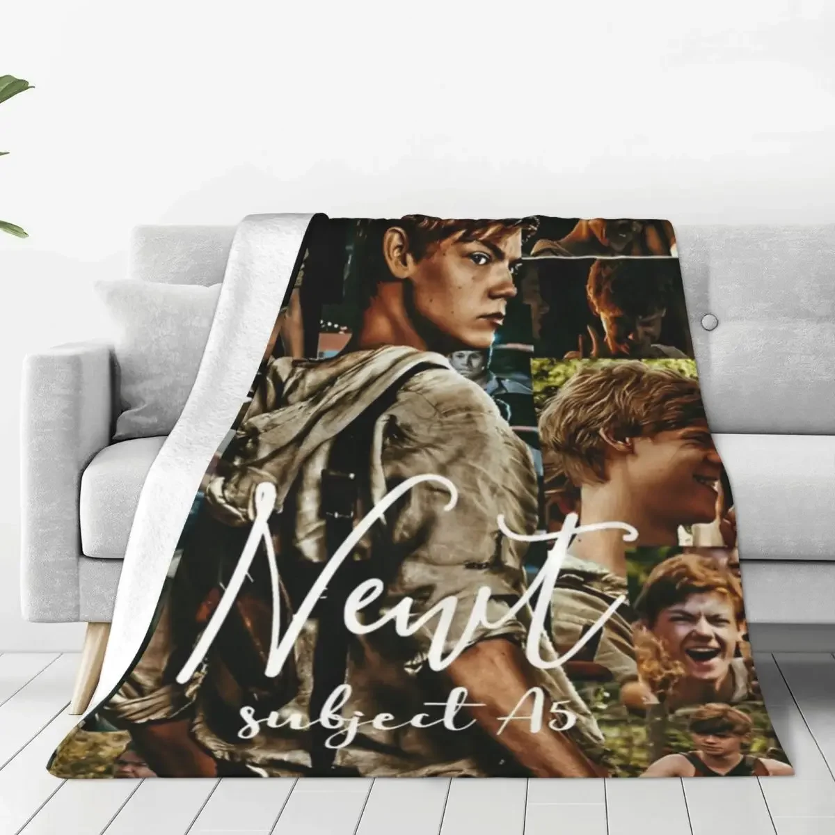 Custom The Maze Runner Blanket Newt X Thomas Super Soft Fashion Plush Bedding Throws For Couch Chair Sofa Bed Picnic Flannel Bed