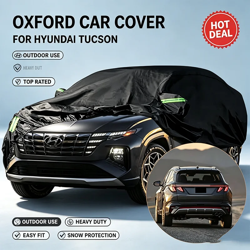 For Hyundai Tucson Full Car Cover Waterproof Snowproof Sunshade All Weather Auto Protection Accessories