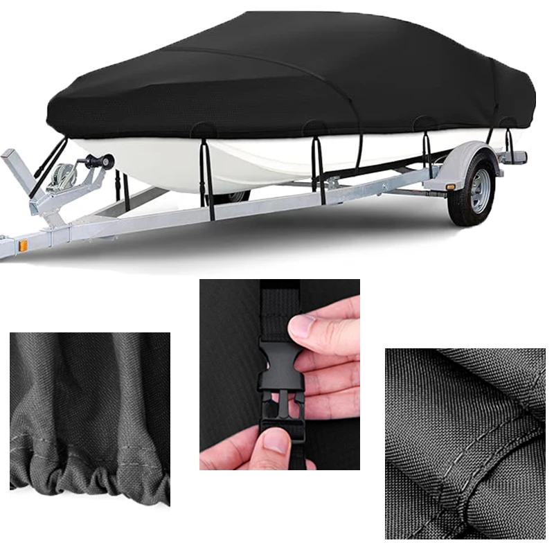 Direct Sales Boat Cover Custom Boat Shade Covers UV Proof Durable Wear-Resistant Boat Cover Waterproof