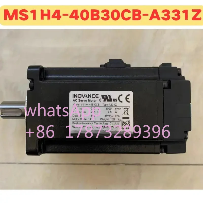 

Used Servo Motor MS1H4-40B30CB-A331Z Normal Function Tested OK