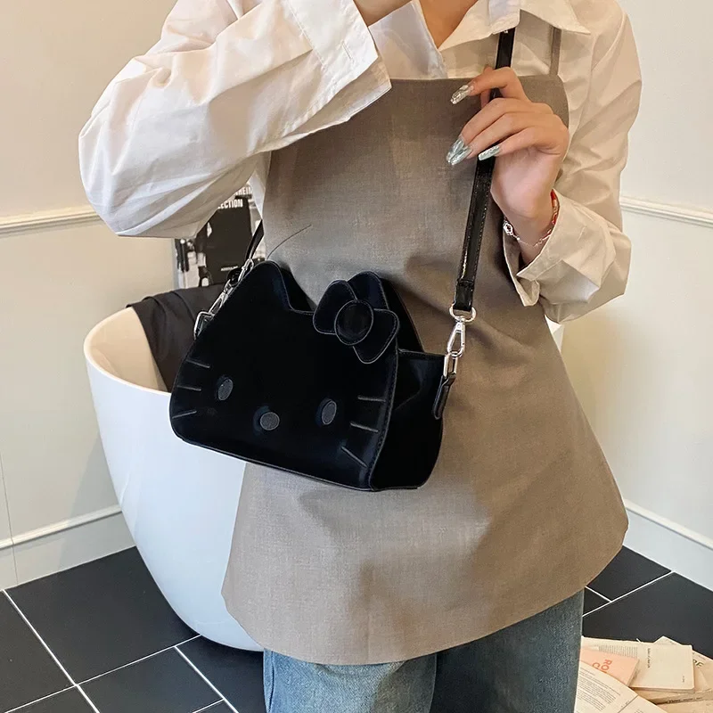

Kawaii Hellokittys Crossbody Bag Cute Cartoon Shoulder Bag Crossbody Girl Mobile Phone Bag Summer Bags for Woman