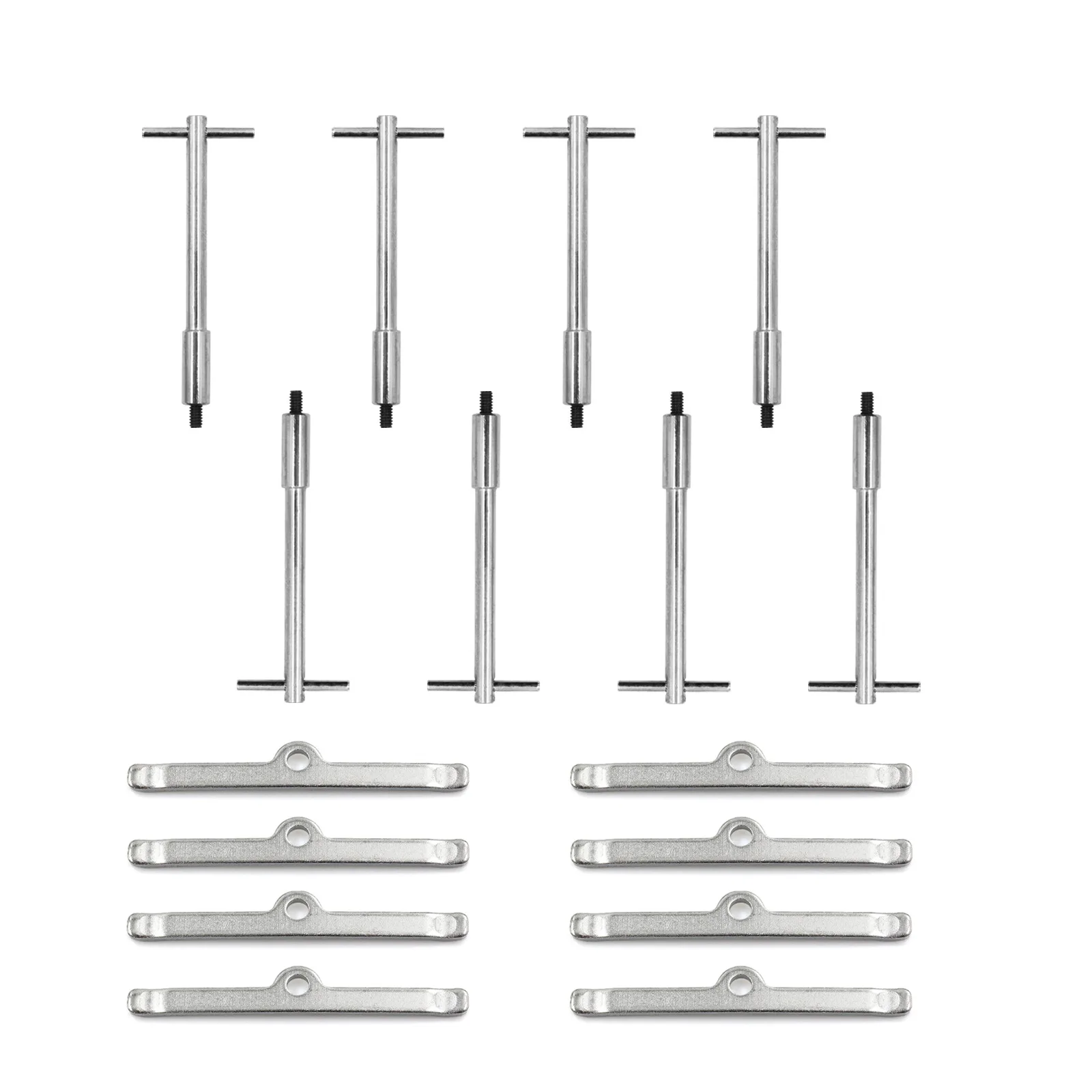

Хромированная крышка клапана Tall T-Bar, комплект удерживающих клапанов Tall T-Bar, комплект удерживающих крышки клапана для Chevy SBC 283 305 327 350 383 400