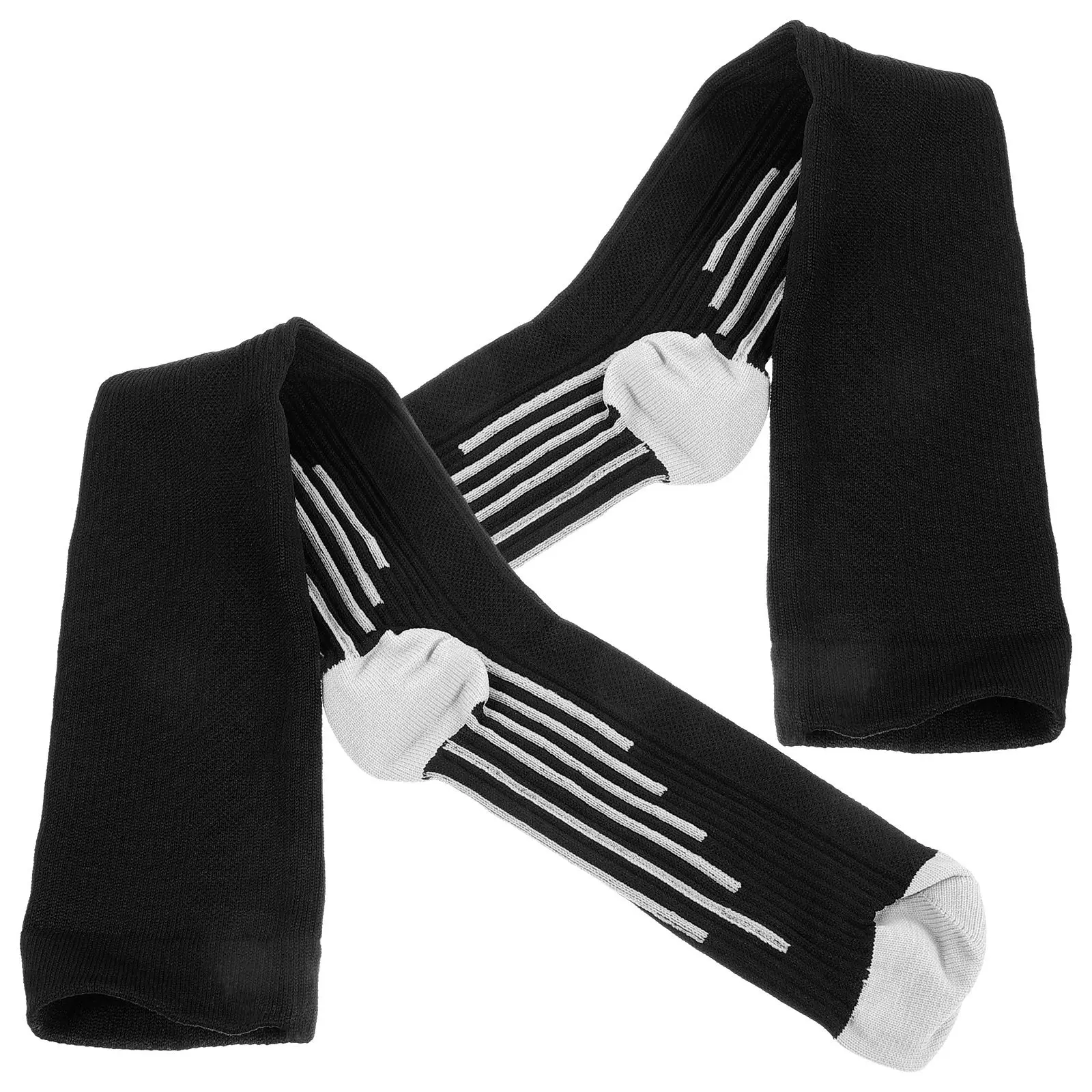

1Pair Men's Anti-Odor Sports Socks Calf Length High Elastic Breathable Sweat-Absorbing Outdoor Hiking Basketball Running Socks