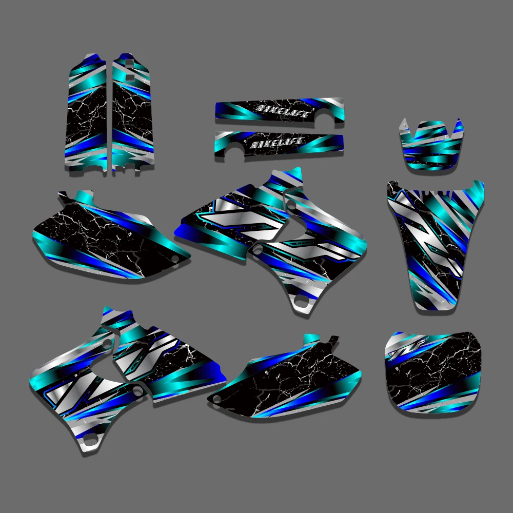 Naklejki Grafika Pełna Tło Yamaha YZ250F YZ400F YZ426F YZF 250 400 426 F 1999-2002 YZ 250F 400F 426F