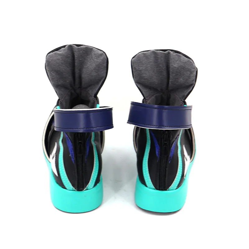Juego Cosplay Valorant Jett zapatos botas Halloween carnaval traje adulto zapatos de fiesta de lujo mujeres hombres zapatos de cosplay
