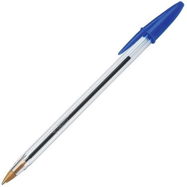 Balpen blauw Cristal 1mm