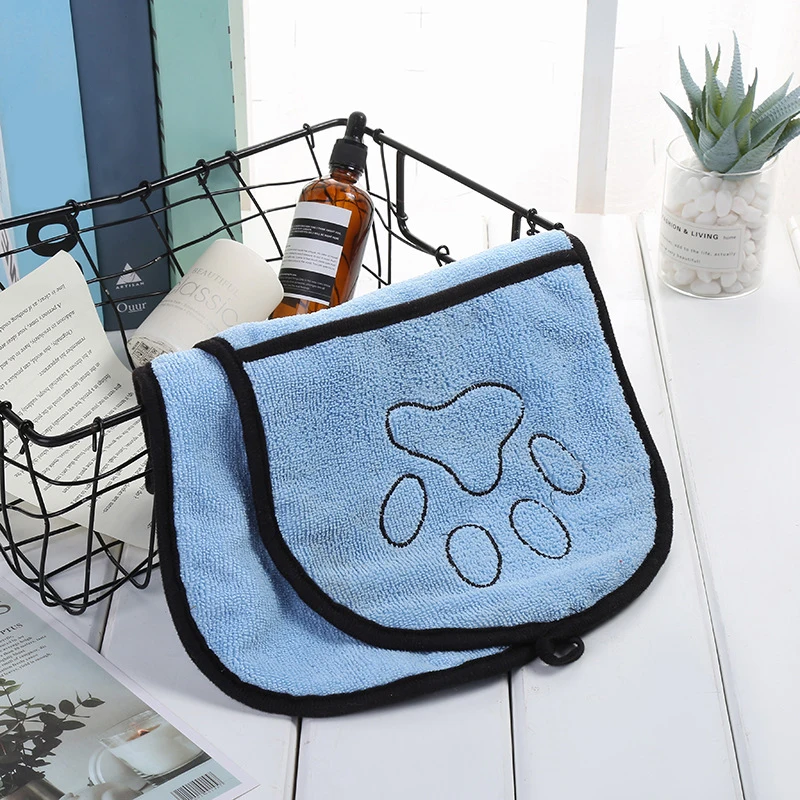 Imagen 7: Toalla para Mascotas, Toalla para Perros, Bata de Baño, Fibra Suave Absorbente, Toalla para Gatos, Productos de Limpieza para Mascotas, Suministros para Perros, Toalla de Baño para Perros de Microfibra