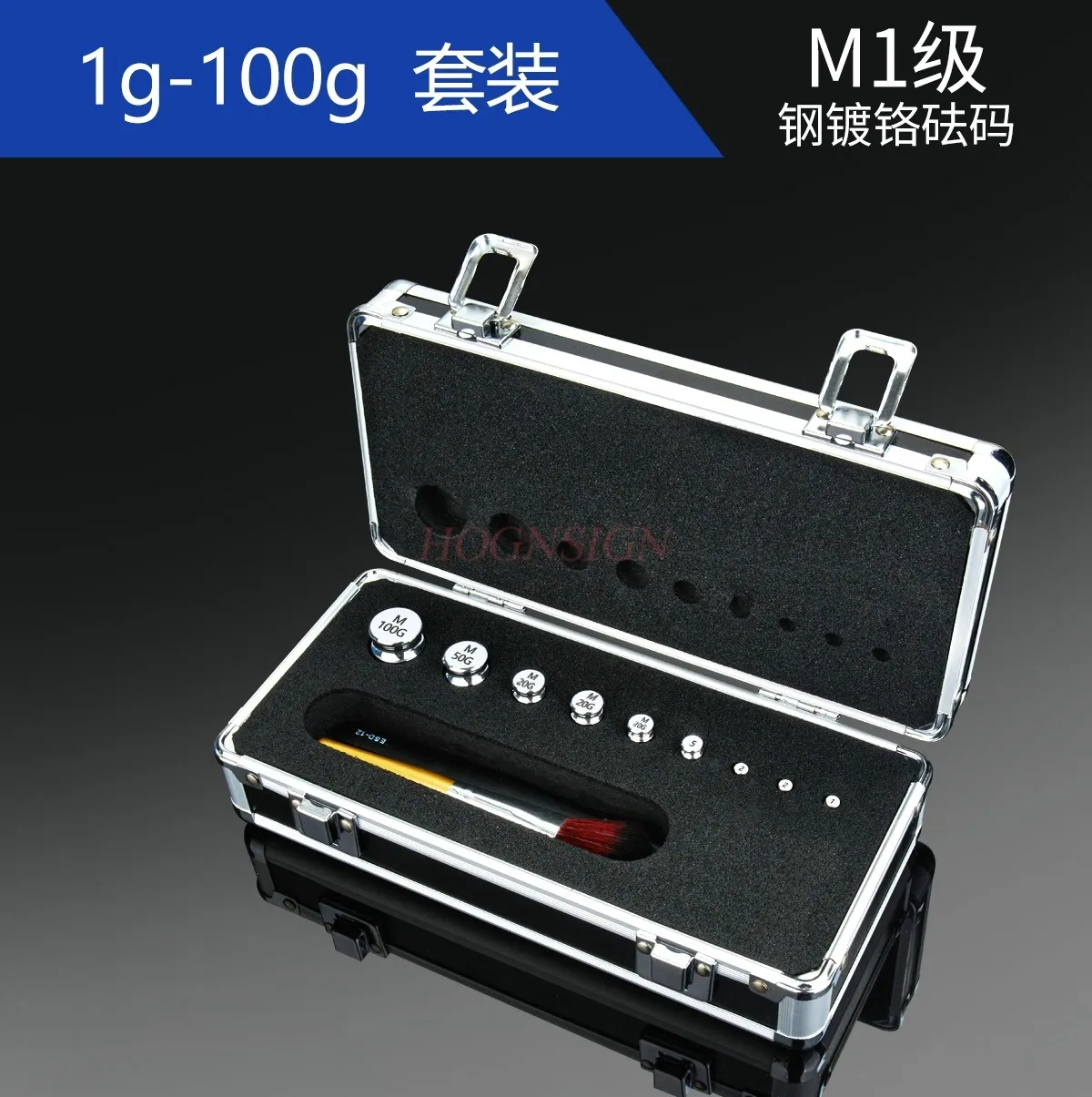 1set Standard weight set, balance, electronic scale, laboratory weight calibration method code set