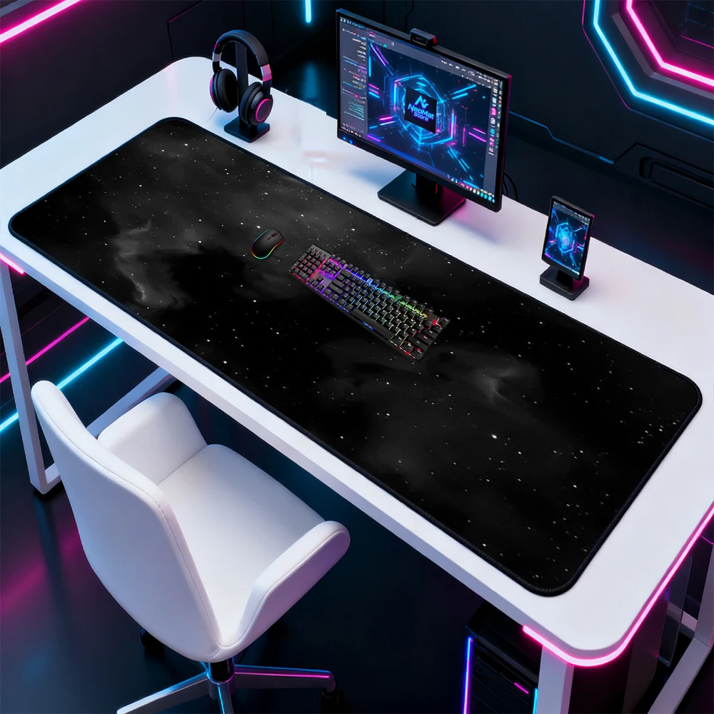 Alas Mouse Berbintang untuk Ka - Gaming Accessories White ulasan dan harga
