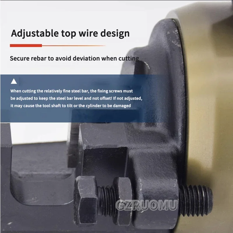Handheld Steel Bar Cut Off Machine RC20-32 Electric Rebar Hydraulic Pliers Portable Round Steel Carbon Steel Quick Cutter 220V