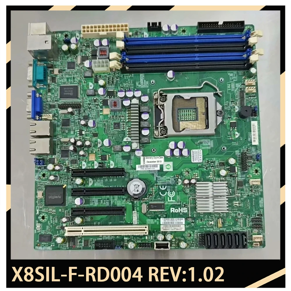 

X8SIL-F-RD004 REV:1.02 Для материнской платы сервера Supe-rmicro