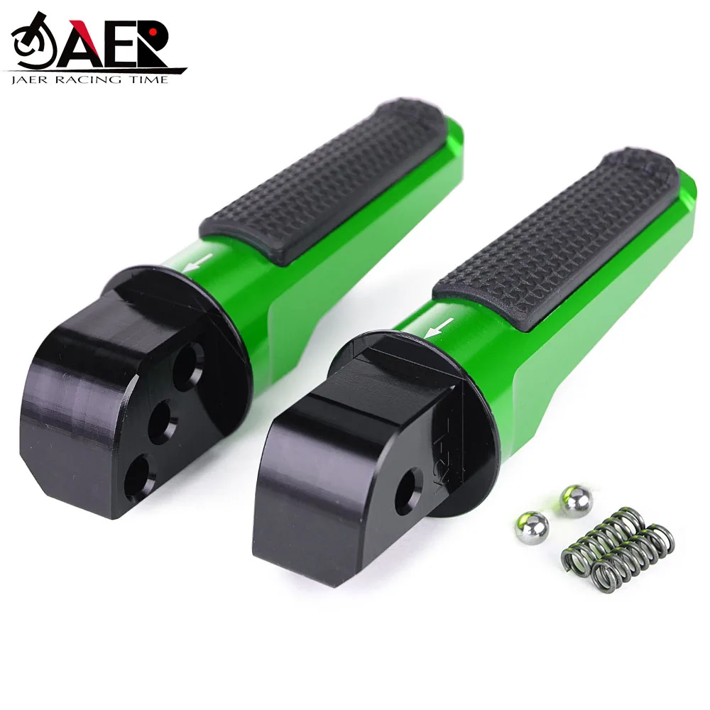 

CNC Motorcycle Foot Pegs Rear Rider Pedal for Kawasaki ER6F ER6N Z650 Z750 Z750R Z800 Z800E Z900 Z900RS Z1000 Z1000R/SX