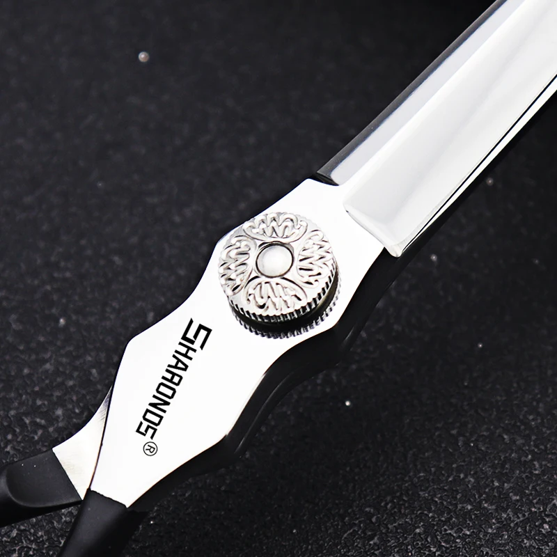 Genuine New Hairdressing Scissors Professional 6 Inch Barbershop Scissors Hair Stylist Special Scissors Flat Teeth Scissors