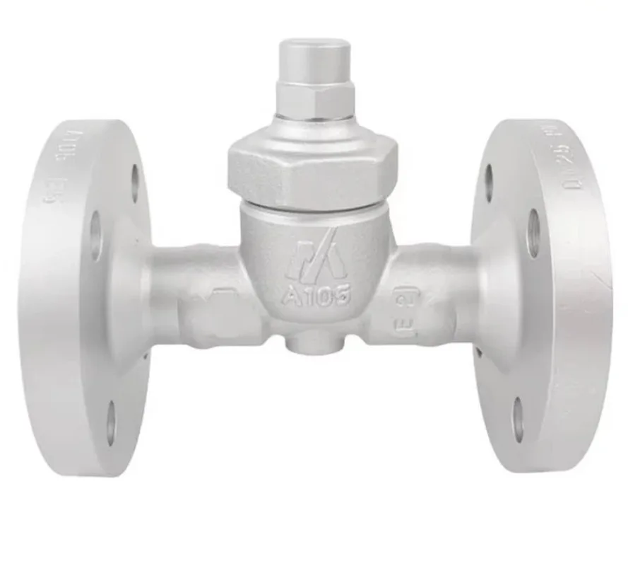 MIYAWAKI Original TB7NF Bimetal Temperature Steam Trap Carbon Steel Flanged Connection 1/2In 1In for Water Printing Laundry