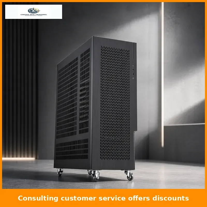 5090 water-cooled version dual-CPU host professional grade Xiaolong ultra-quiet tower AI computer workstation