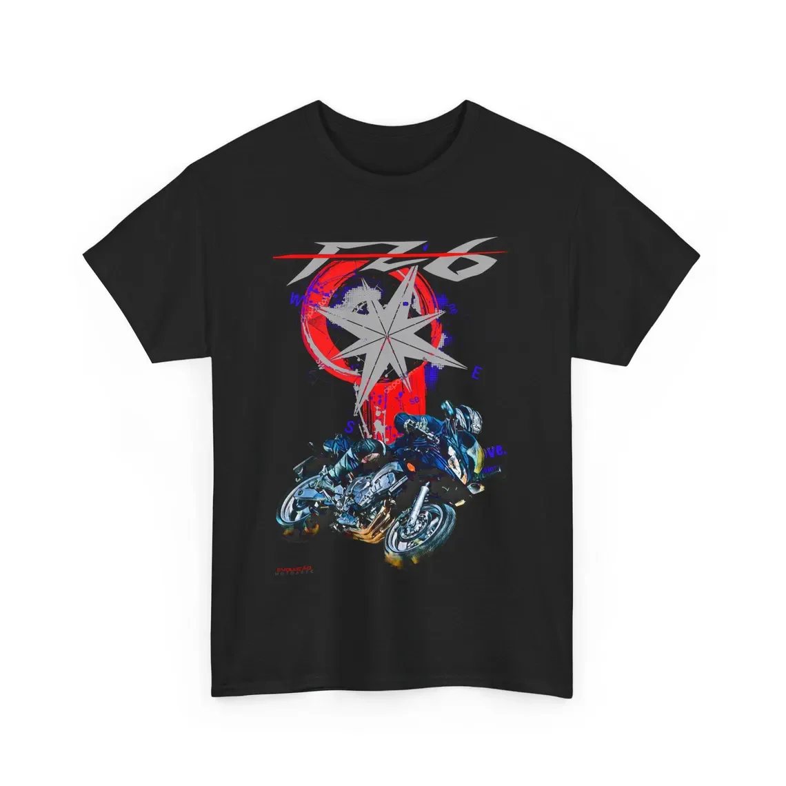 

FZ6 T Shirt Fazer 600 Modern Classic Motorcycle Tee Inline Four Rider Graphic Top For Fans All Rounder R6 Engine Gift