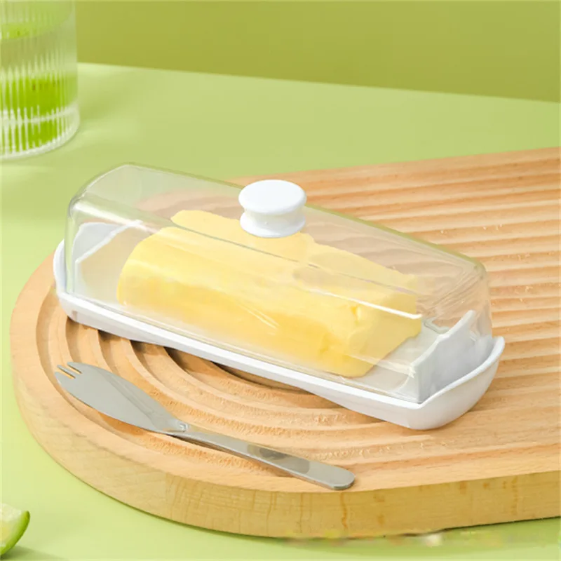 Kitchen Butter Storage Box Cheese Container Box with Covers Easy Clean Kitchen Organizer Kitchens Tools