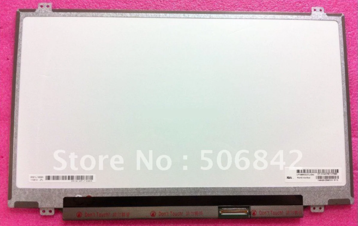 

14.0" Laptop Screen LP140WD2 TLD4 LCD Display Panel 1600x900 LP140WD2 TL D4