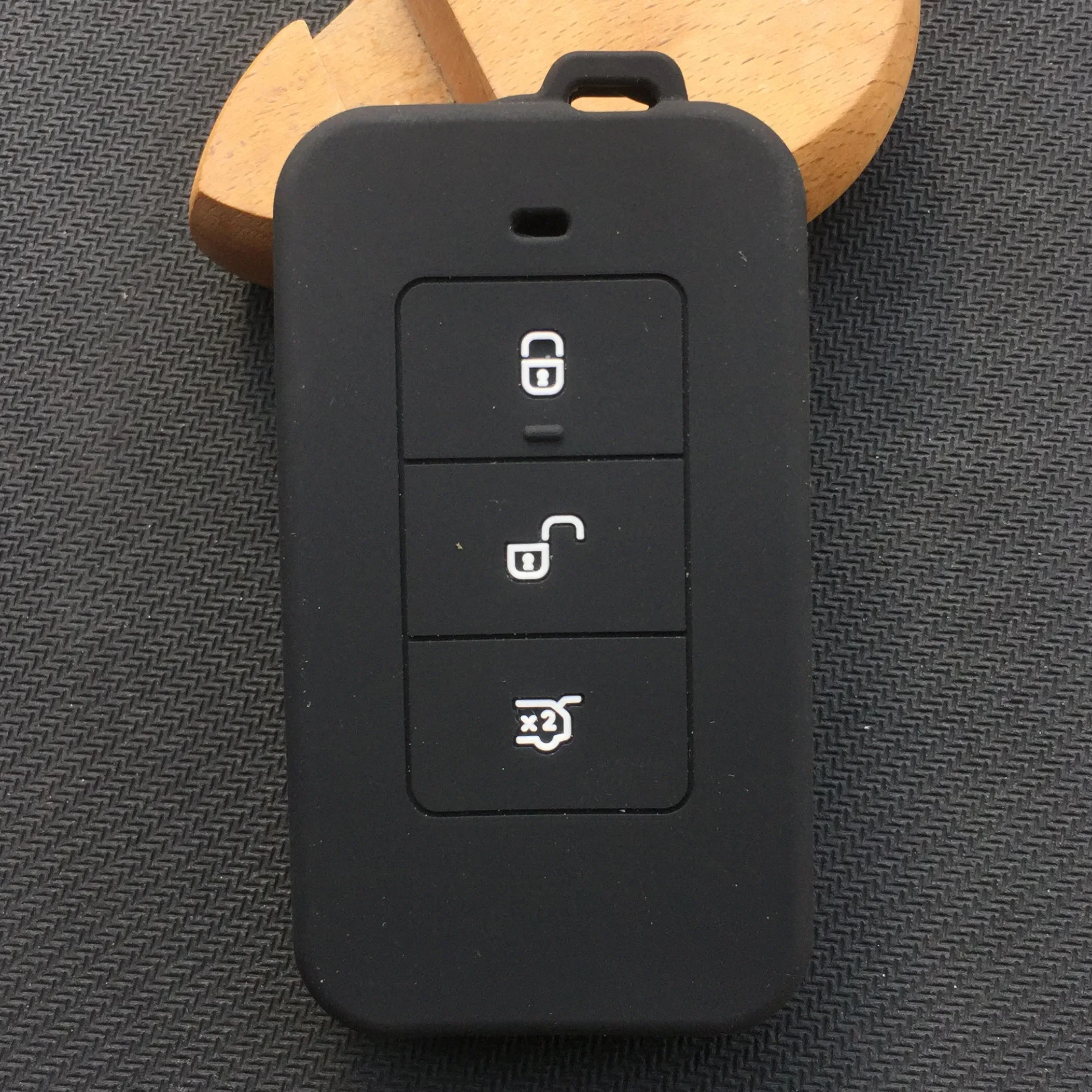 

Silicone car key cover case for BYD Song DM Tang Qin Slider Song EV 3button Key