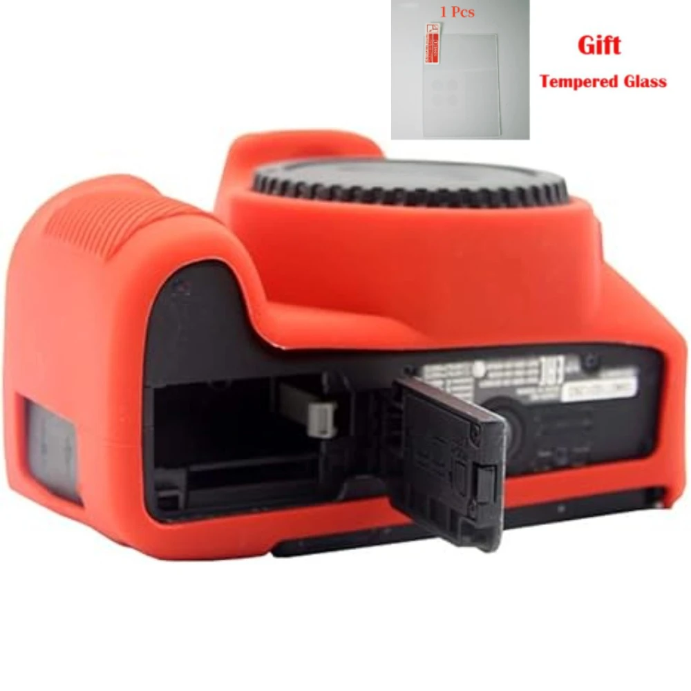 

For Canon EOS 200D Mark II 250D Rebel SL2 SL3 soft silicone camera case protective body cover bag skin camera case