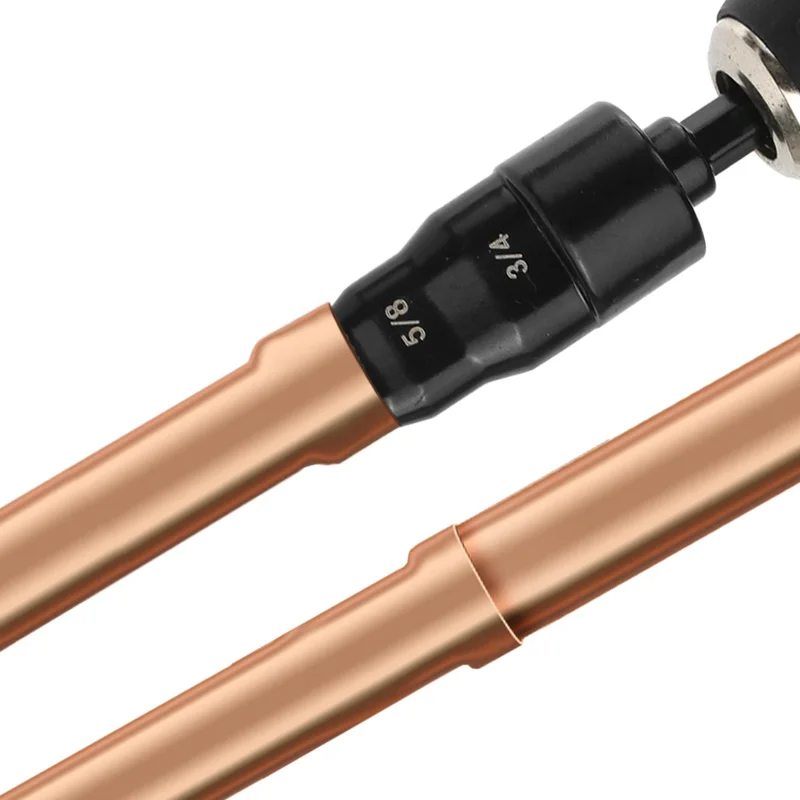 Expansor de tubo de cobre para MANGO Hexagonal, taladro manual, herramienta de tubo de aire acondicionado en expansión de 1/4 "3/8" 1/2 "5/8" 3/4"