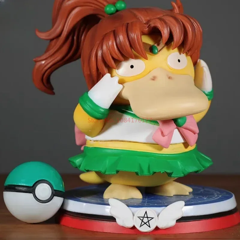 13cm Pokemon Psyduck Seemann Mond Figur Action Anime Figur Statue Minako Makoto Kawaii Modell Dekoration Auto Ornament Spielzeug Geschenk