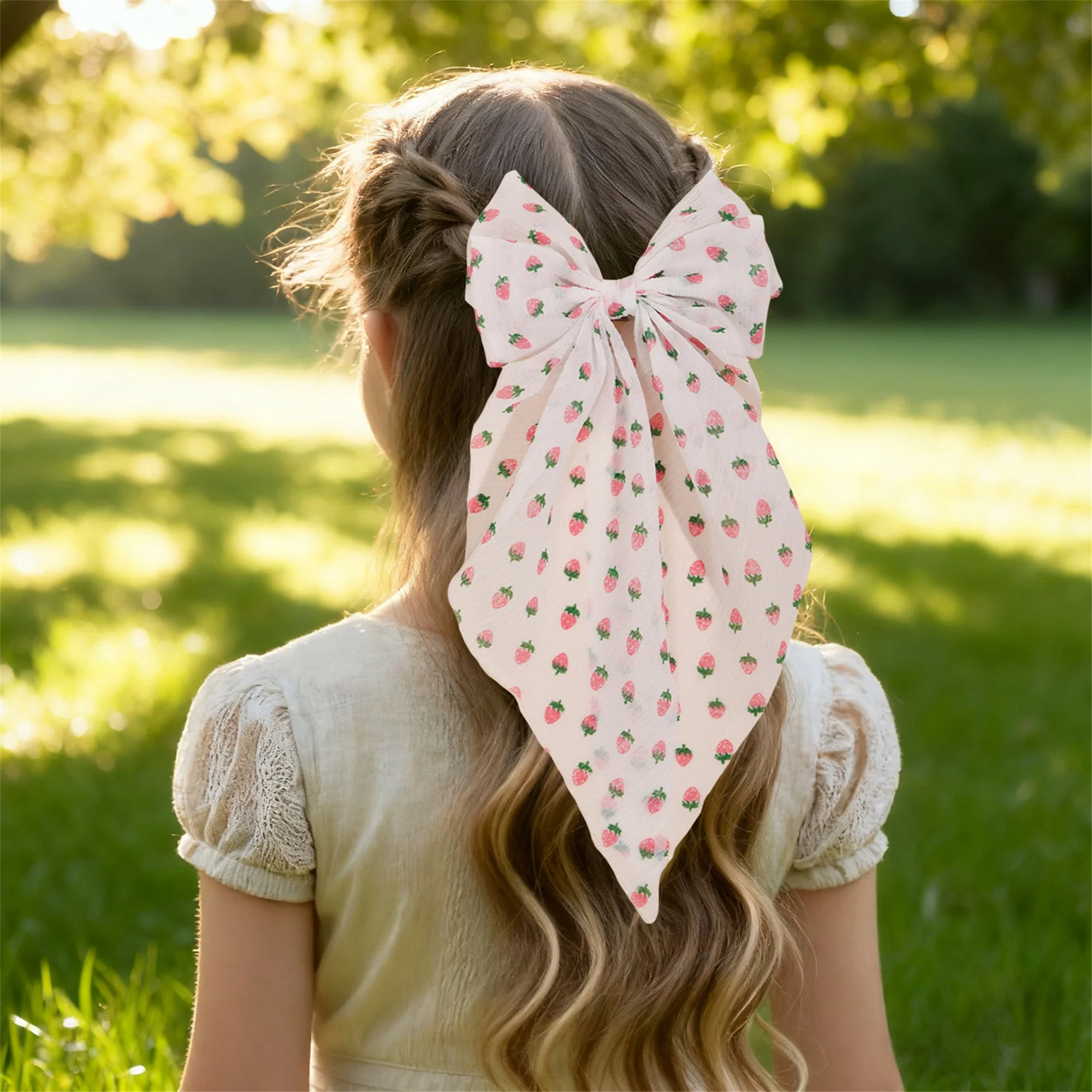 

Adorable Floral Headbands for Babies Sweet Rose Print Infant Hair Accessories Newborn Hair Bows Kids Hair Clips