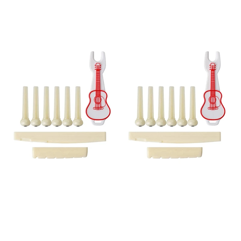 18 PCS 어쿠스틱 기타 브리지 핀, 기타 부품 및 액세서리가 순수한 톤을 완벽하게 복원합니다.