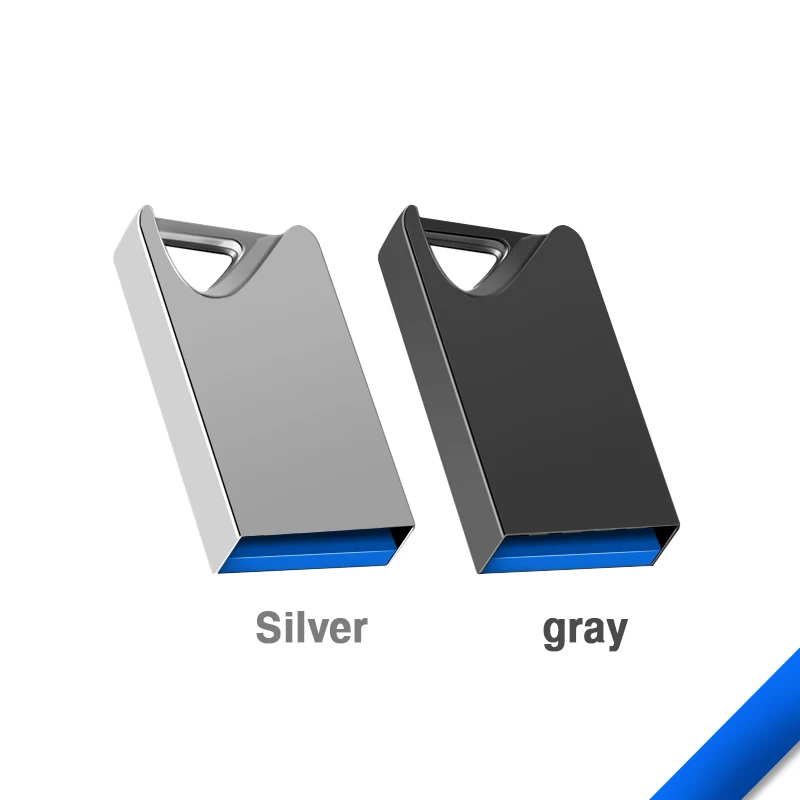 Waterproof Metal Shell USB2.0 Pen Drive, Ultra Mini Portable Flash Drive 8GB-128GB High Speed U Disk for File Data Storage