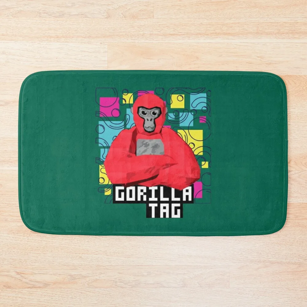 

Gorilla Tag cools red 4 Bath Mat Bathroom Rug Set Anti-Slip Carpet Bathroom Slip Mat