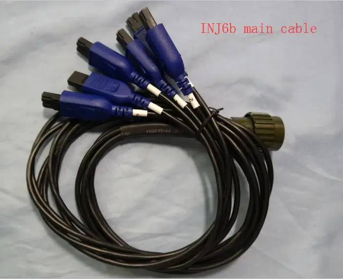 English Panel main cable for TEKTINO inj-6b injector cleaner INJ 8B INJ6B/ INJ4B signal pulse cable keyboard