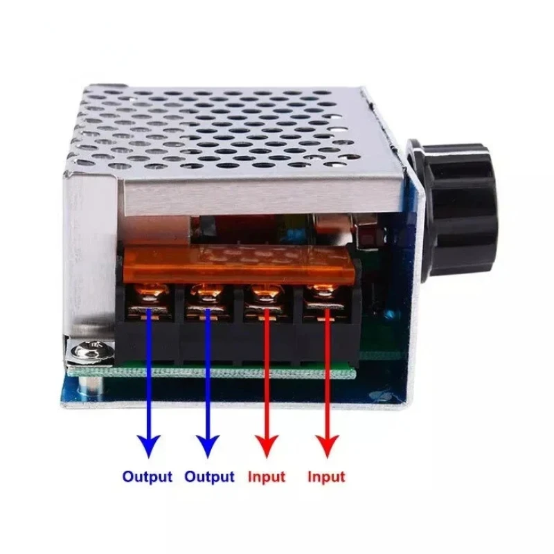 4000W 220V AC SCR Voltage Regulator Dimmer Electric Motor Speed Controller