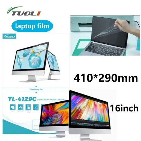 Tuola-16 인치 컴퓨터 HD 보호 유연한 하이드로 겔 필름, 지문 방지, 소수성 오일-pc용