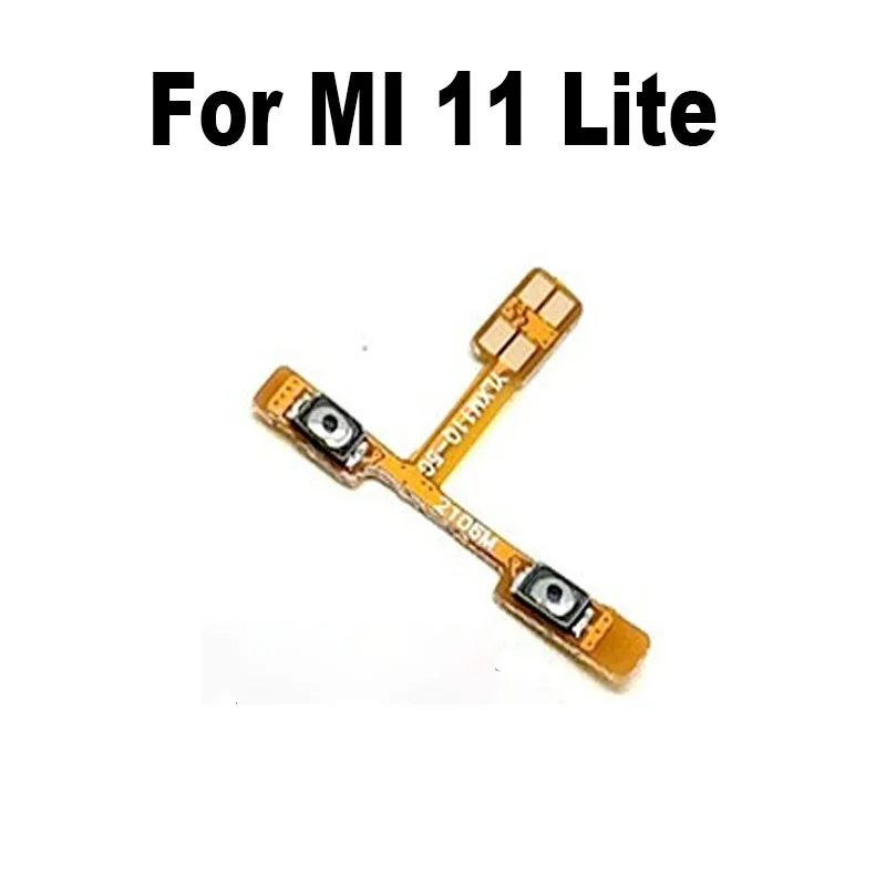 For Xiaomi MI11 MI 11 Lite 4G 5G Volume Power Flex Cable Power On Off Button Key Flex Cable Replacement