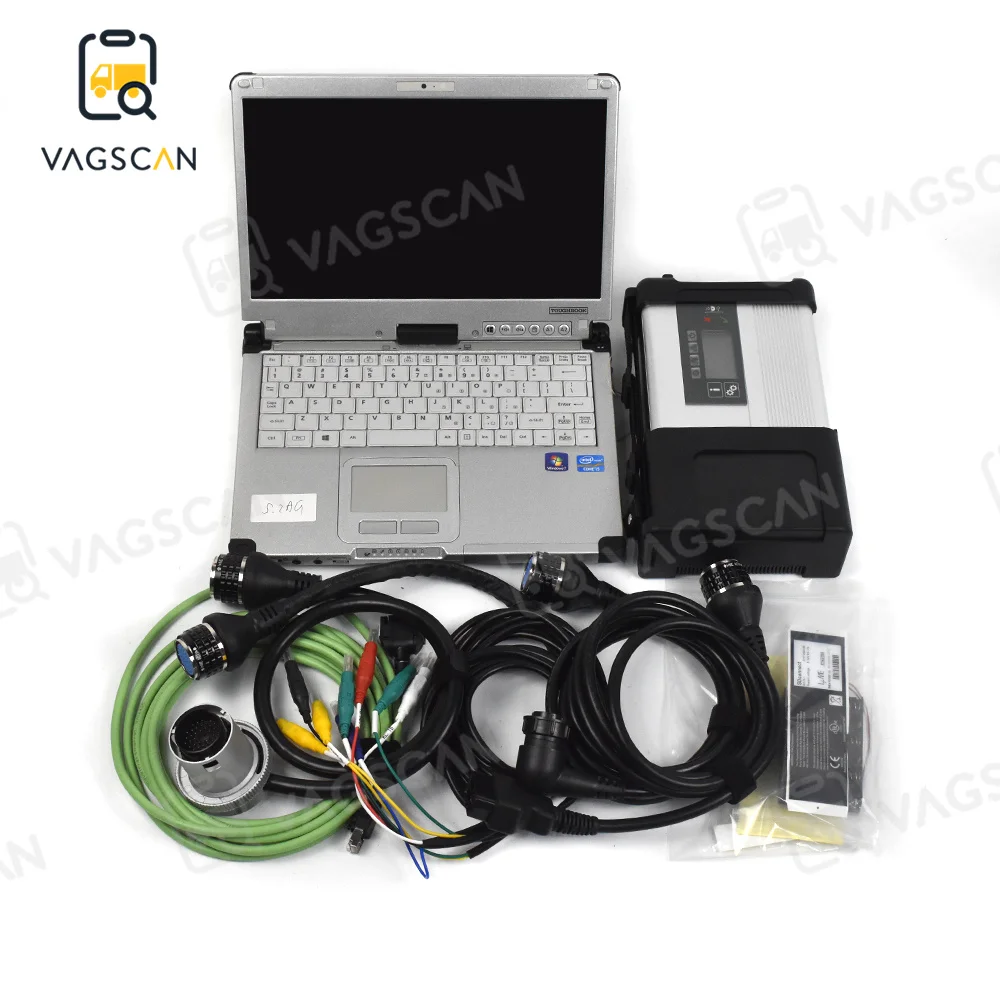 

CF C2 Laptop for MB Star C5 SD Connect Wifi Diagnosis SD C5 Wireless Function Diagnostic Tool with V2022.9 SSD Software