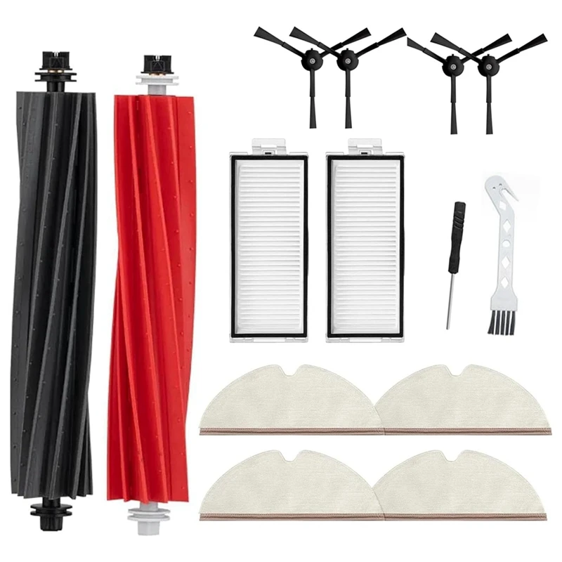 

B06B-For Roborock Q8 Max / Q8 Max+(Plus)/ Q5 Pro / Q5 Pro+(Plus) Vacuum Cleaner Main Side Brush Mop Cloth Hepa Filters