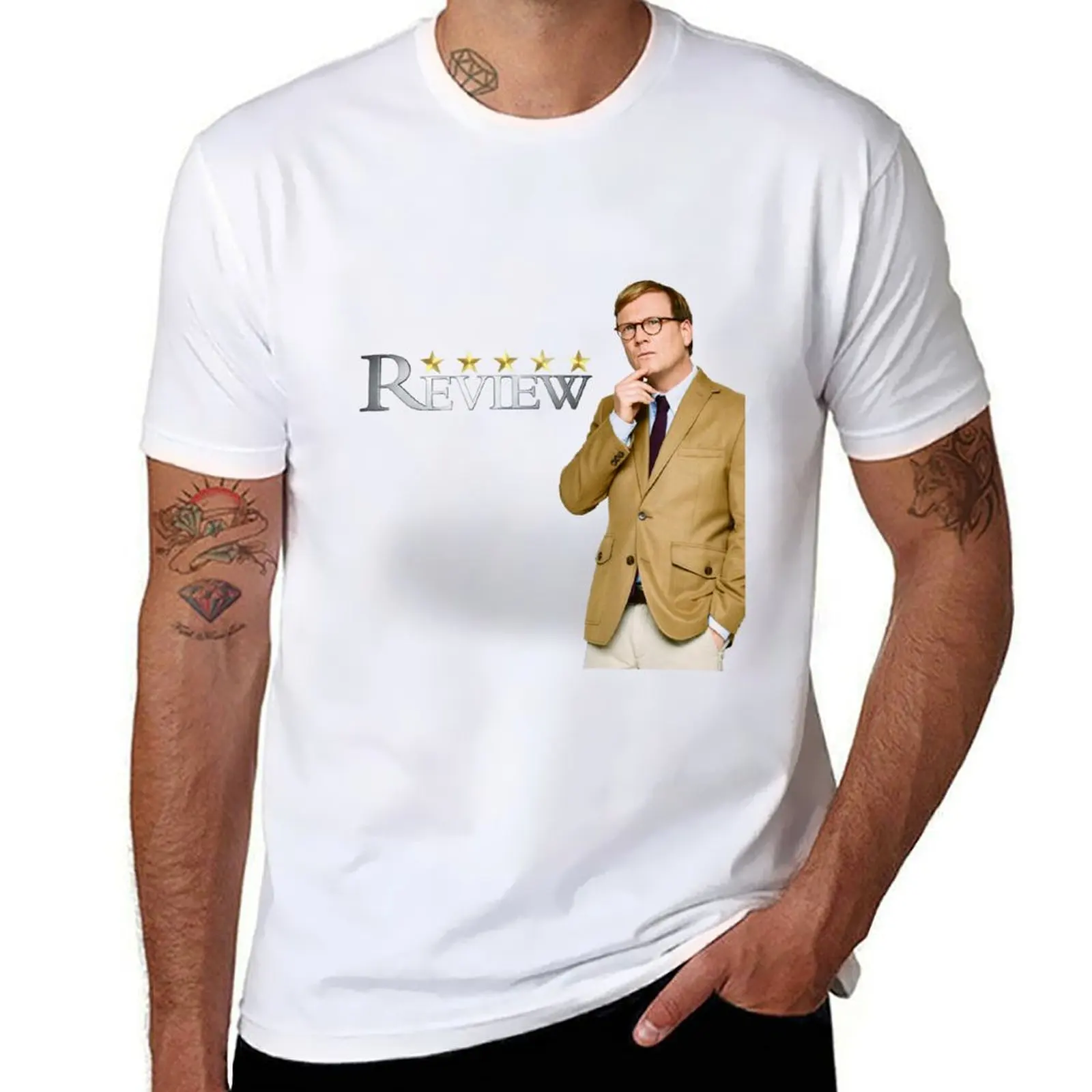 

Review With Forrest MacNeil T-Shirt black cotton t-shirt plain for man package t shirt man designer T-Shirt