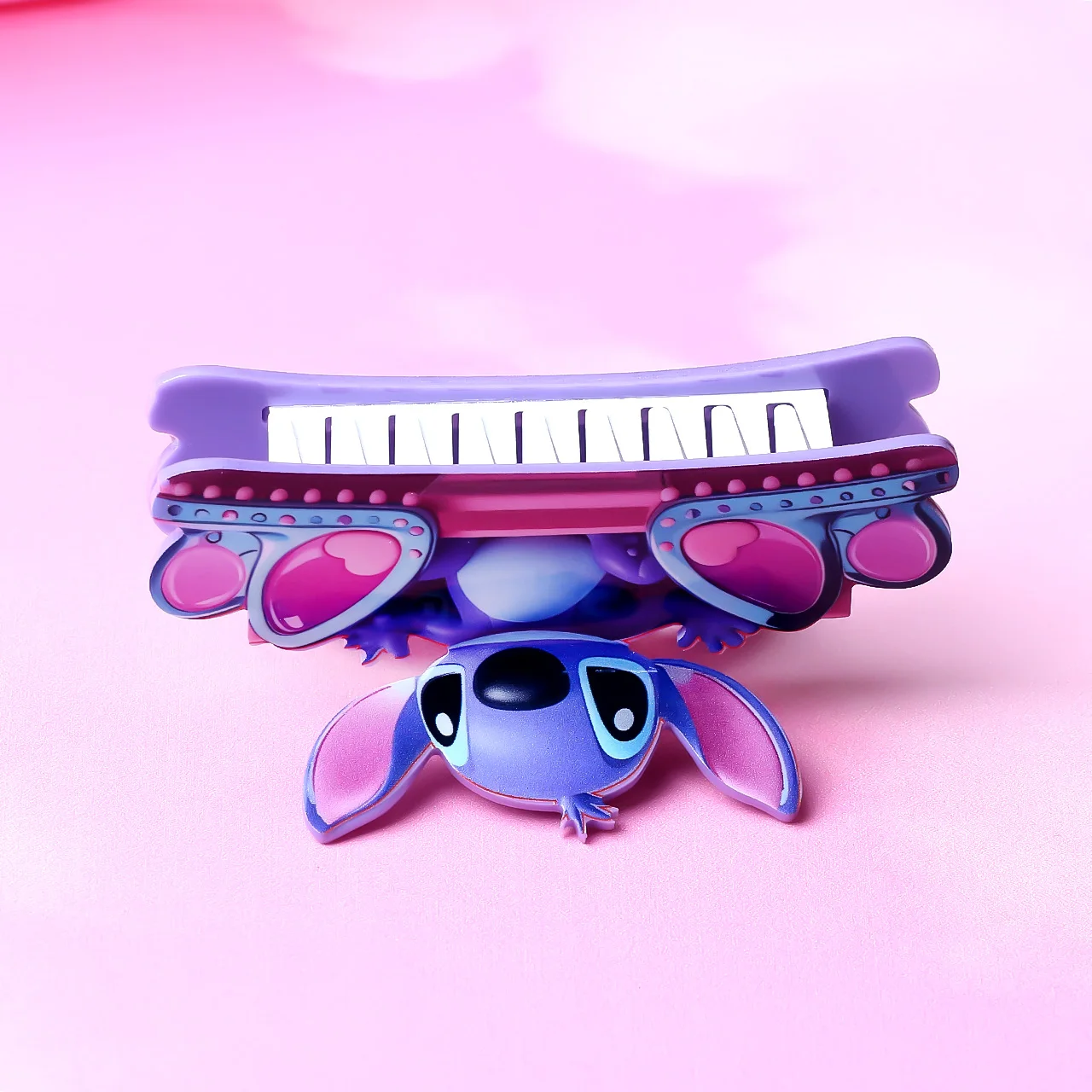 Когти для волос Disney Stitch 3D, забавные аксессуары для волос с героями мультфильмов, милые заколки для волос для девочек